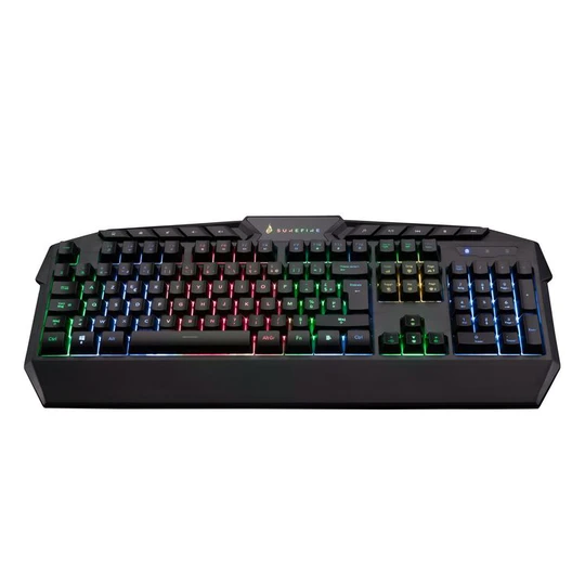 Clavier gaming avec éclairage RVB KINGPIN - Noir