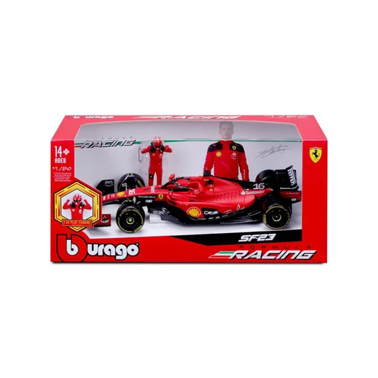 Voiture Ferrari F1+ Figurine Charles Leclerc