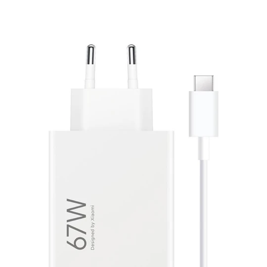 Charge maison USB A 67W - Blanc