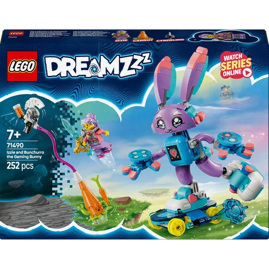 DREAMZzz 71490 - Izzie et Bunchurro de lapin joueur