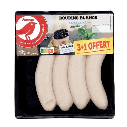 Boudins blancs nature