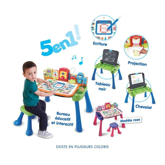 Magi Bureau interactif 5 en 1 Rose