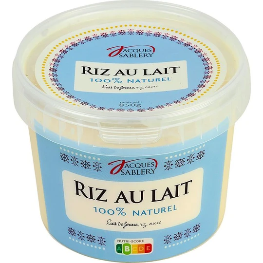 Riz au lait de ferme