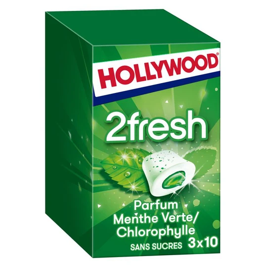 Chewing-gums 2fresh à la menthe sans sucres