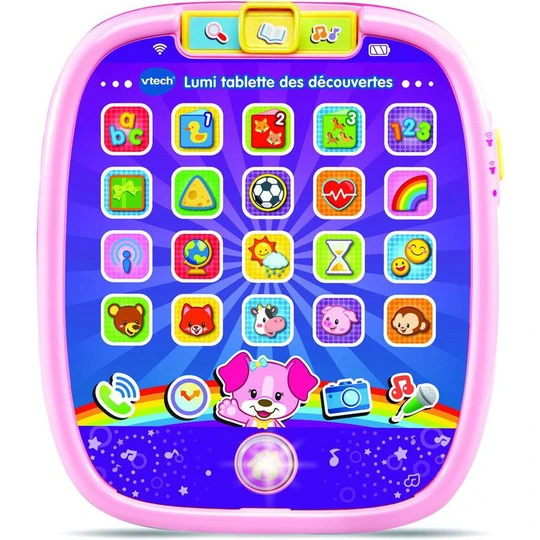 Tablette des découvertes rose - Lumi