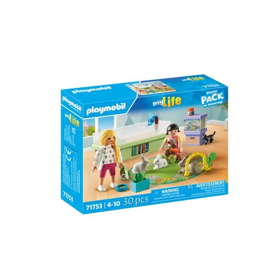 71753 City Life - Animalerie avec enclos à lapins