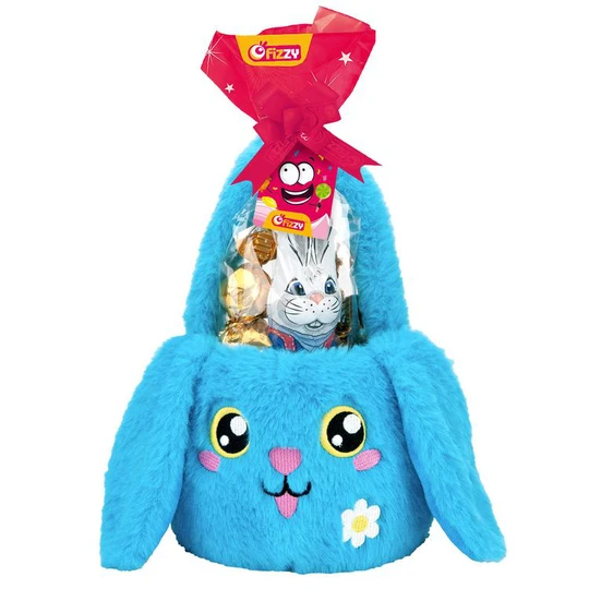 Panier gourmand avec des bonbons en chocolat