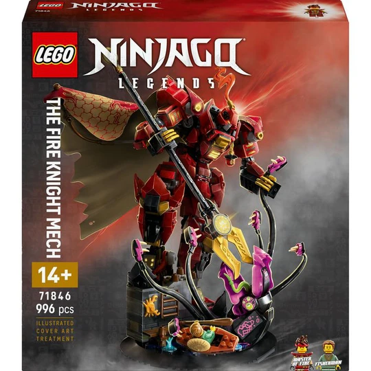 Ninjago 71846 - Le robot de chevalier de feu