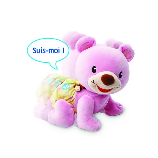 Ourson 2 en 1 Suis moi - Rose