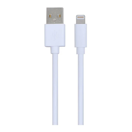 Câble USB / Lightning - Mâle/mâle - 1 mètre - Blanc