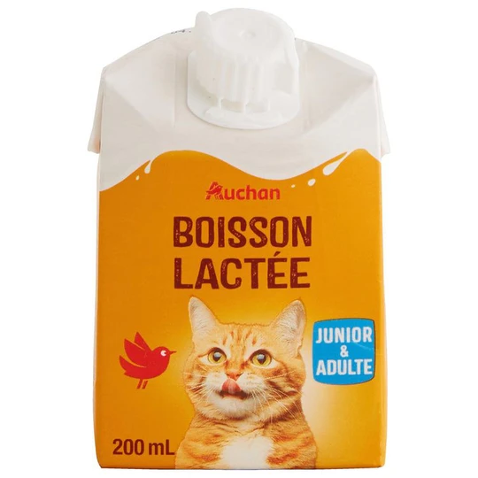 Boisson lactée pour chat junior & adulte