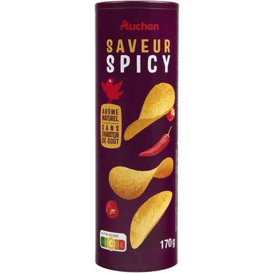 Chips tuiles saveur spicy