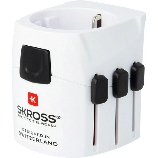 Adaptateur de voyage - Blanc