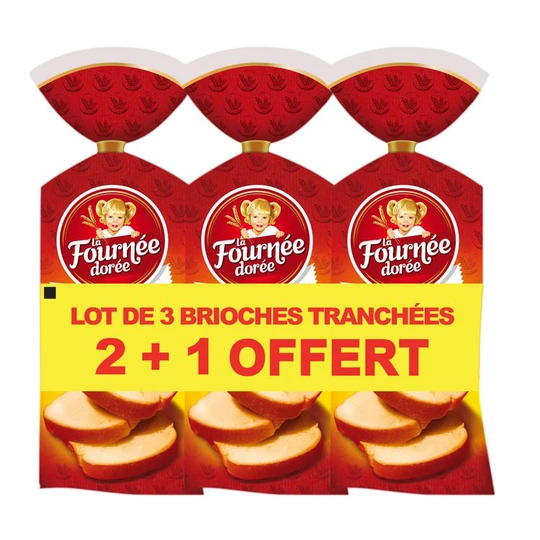 Brioche tranchée