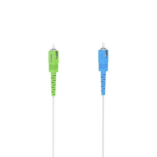 Câble réseau fibre optique, fiche SC/APC - fiche SC/UPC - 6 M