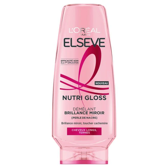 Nutri Gloss Démêlant brillance miroir perle de nacre cheveux longs , ternes