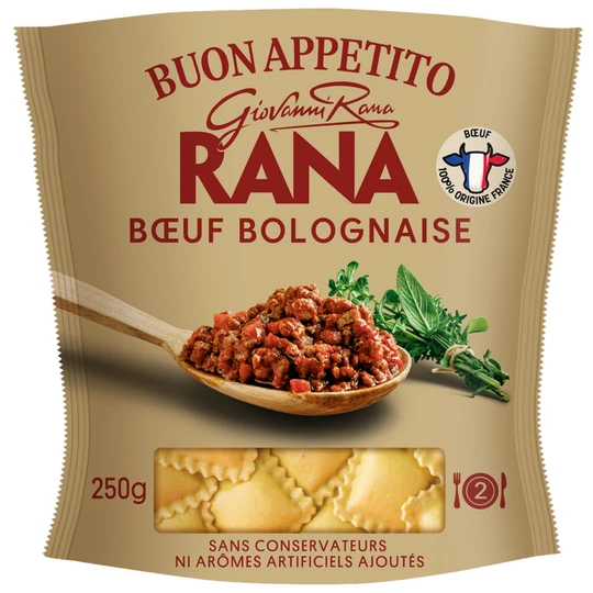 Ravioli au boeuf bolognaise