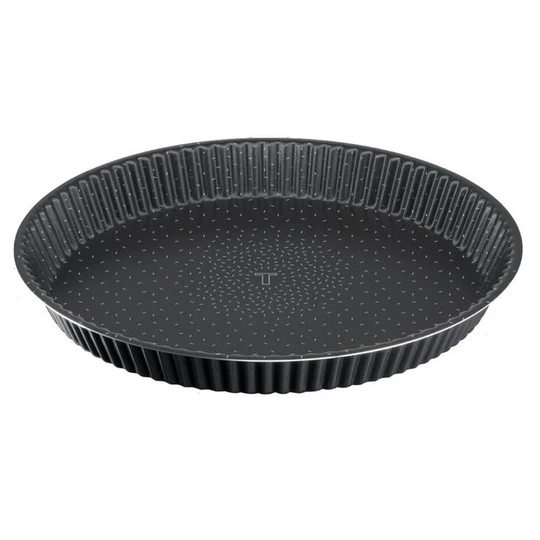 Moule à tarte 27cm aluminium recyclé noir FORCE