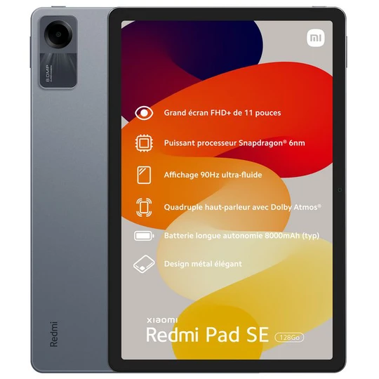 Tablette Tactile REDMI PAD SE 128Go - Gris