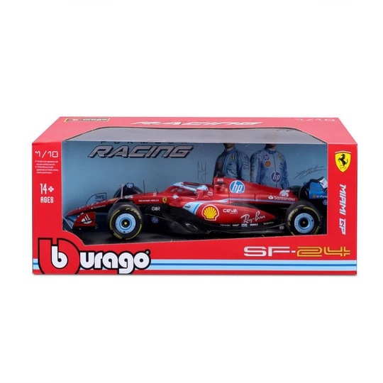 Voiture Ferrari SF24 + Casque Charles Leclerc
