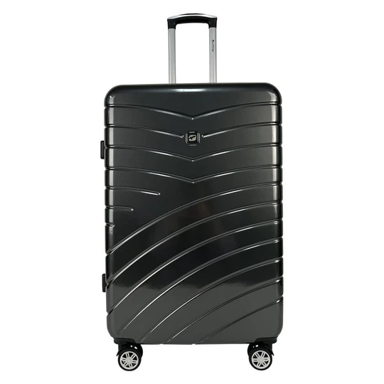 Grande Valise rigide grise Wavy Pop 75x49x28cm