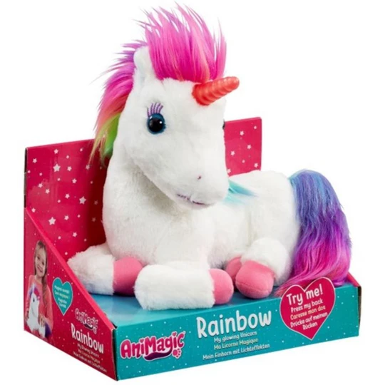 Peluche Licorne magique Rainbow