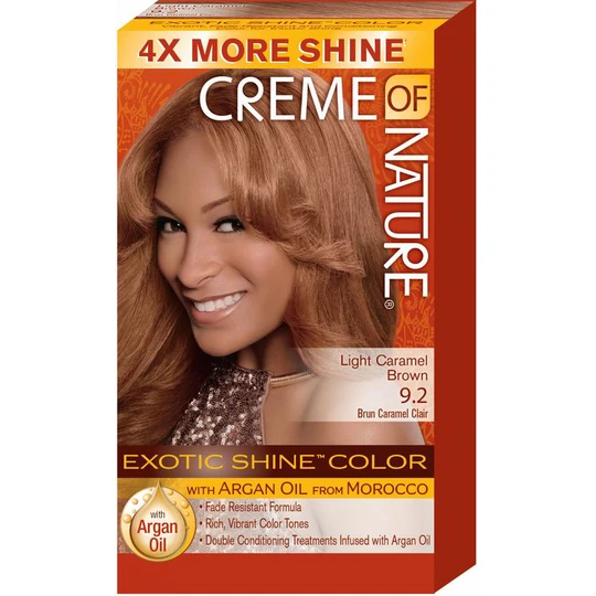 Coloration permanente 9.2 light caramel broxn