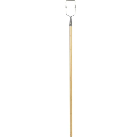 Houe à boucle pour désherbage manche en bambou - 150 cm