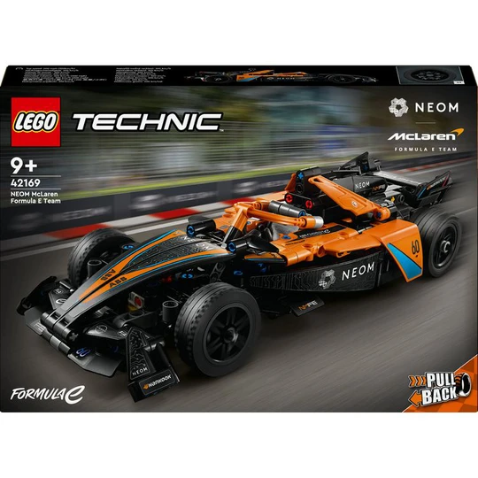 LEGO Technic 42169 NEOM McLaren Formula E Race Car, Jouet de Voiture, Cadeau Jeu Créatif