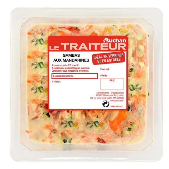 Salade de gambas