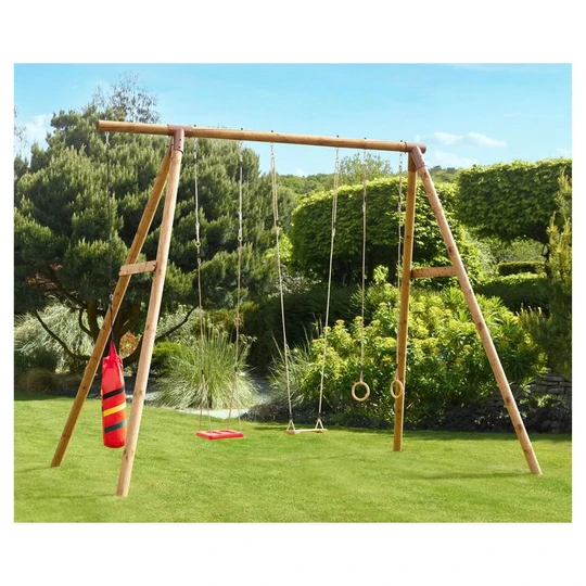 Portique balançoire - Bois - H330m - GALDAR BOXE