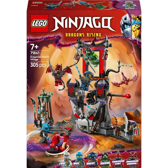 Ninjago 71841 - Le Village de la Tempête Draconique
