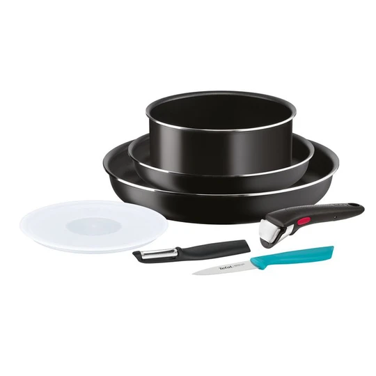 Batterie de cuisine 7pièces tous feux sauf induction INGENIO ESSENTIALS