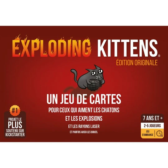 Jeu Exploding Kitten