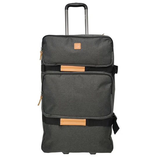 Sac à roulettes gris polyester 65 cm Globe Trotter