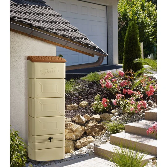 Récupérateur d'eau Beige - 300L - MURAL