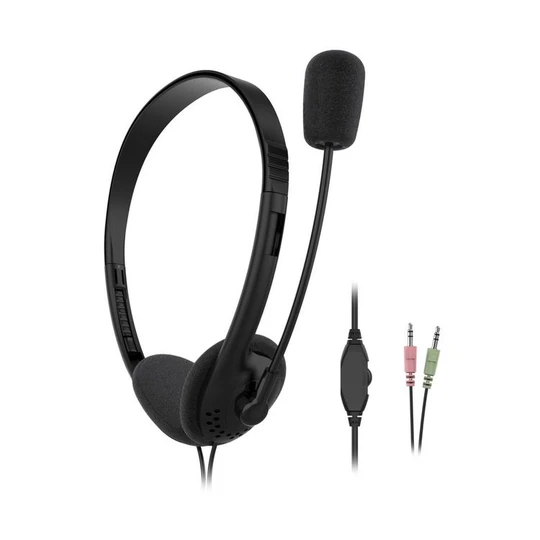 Casque PC filaire Q.3374 - Noir