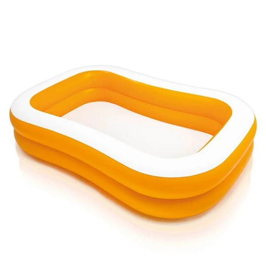 Piscine Gonflable Rectangulaire Abricot