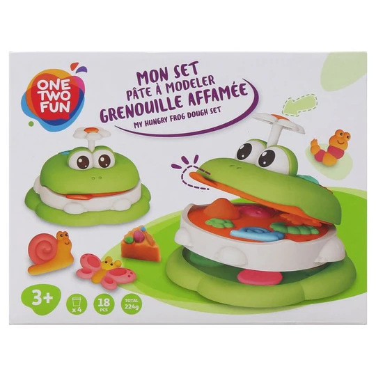 Coffret Mon Set pâte à modeler grenouille affamé