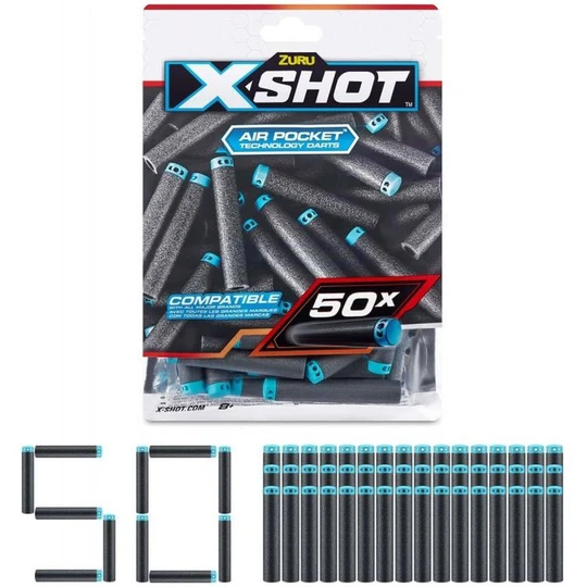 Fléchettes de recharge Excel x50