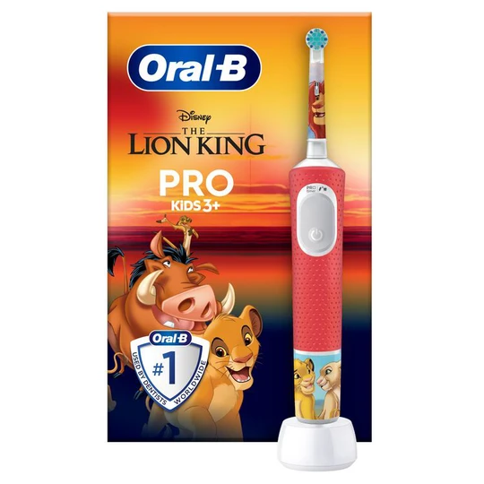 Brosse à dents électrique kids 3+ le roi lion