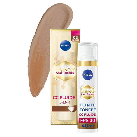 Luminous 630 cc crème fluide anti-tâches FPS 30 teinte foncé