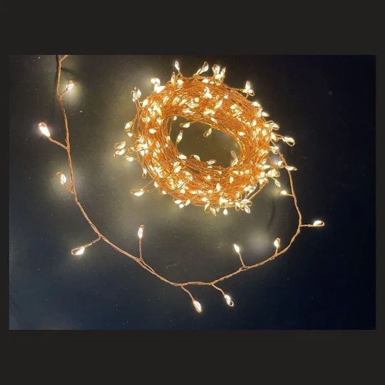 Guirlande Extérieure 360 LED Blanc Chaud 10 m