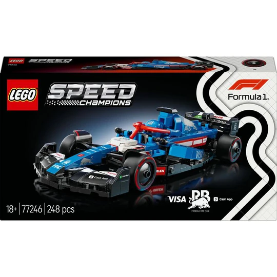 Speed Champions 77246 - Voiture F1 Visa Cash App Red Bull