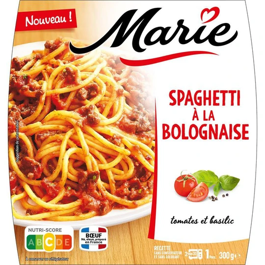 Spaghetti à la bolognaise