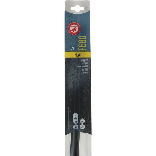 Balai d'essuie-glace plat F680 68cm pour CITROËN / DS FORD PEUGEOT RENAULT