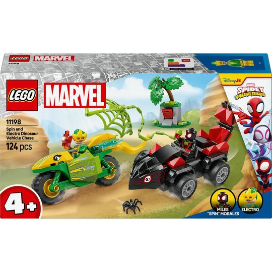 Marvel 11198 - Course Poursuite entre Spin et Electro en Dino-Véhicules