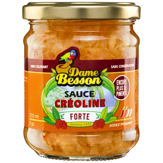 Sauce créoline forte