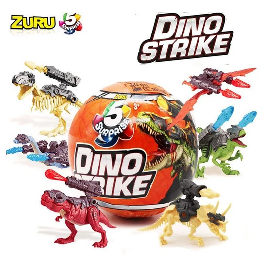 Boule Surprise Dino Strike Collection dinosaure