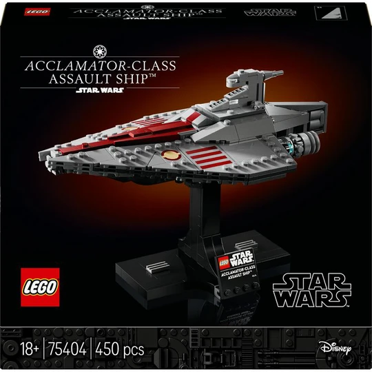 Star Wars 75404 - Le transport d'Assaut de Classe Acclamator